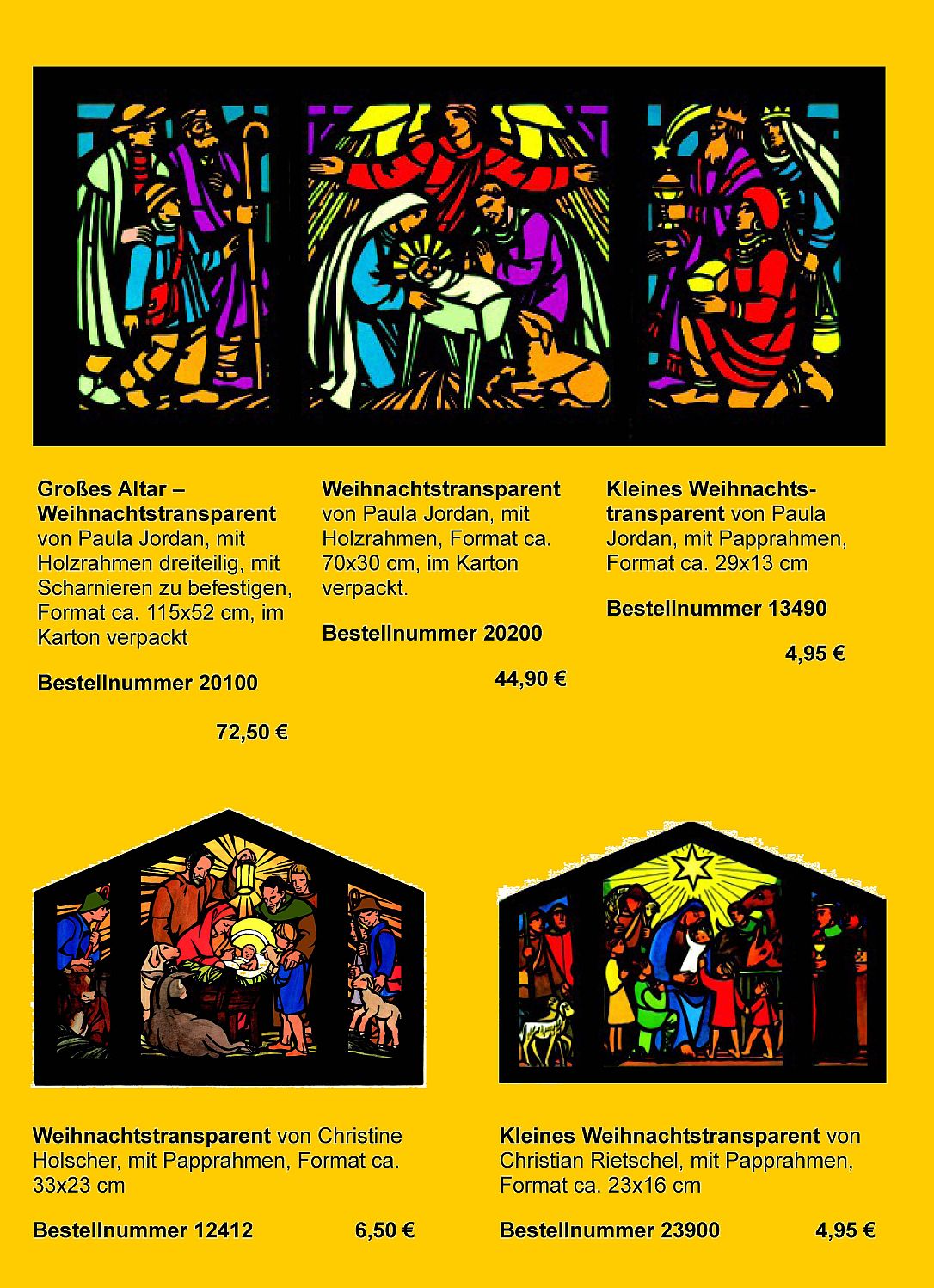 weihnachtstransparent