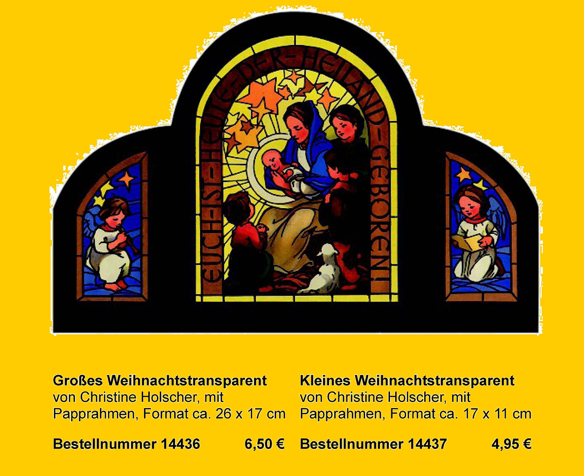 weihnachtstransparent